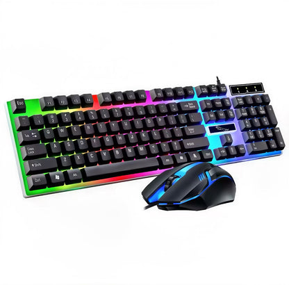Pack Gamer RGB – Clavier mécanique + Souris rétroéclairée