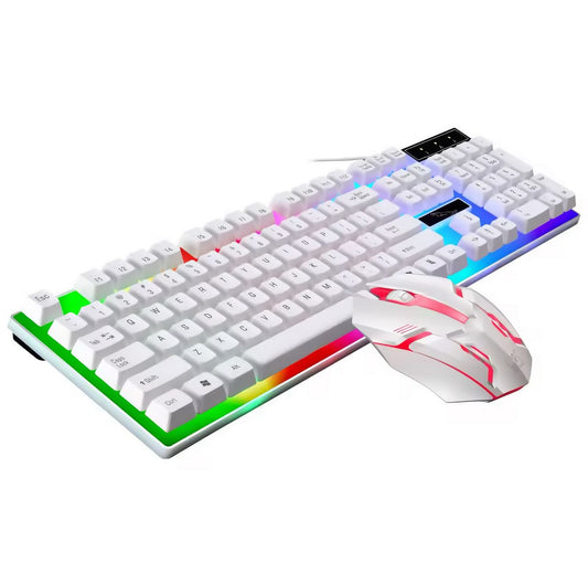 Pack Gamer RGB – Clavier mécanique + Souris rétroéclairée