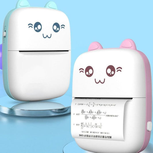 Mini Imprimante Thermique Kawaii – Sans Encre & Ultra Pratique