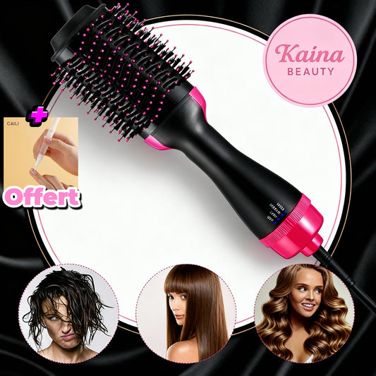 🔥 Brosse Chauffante 3 en 1 + Sérum Pousse Ongles OFFERT 🔥